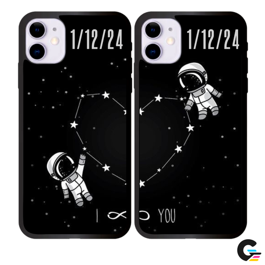 Astronautas infinito Pareja